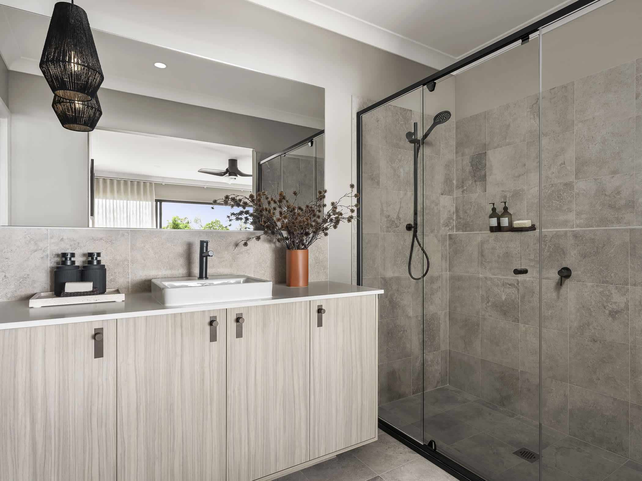 enzo three house design ensuite in urban style